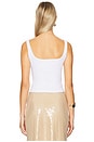 view 3 of 4 x REVOLVE Clea Tank Top in White