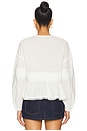 view 3 of 4 Siggie Blouse in White