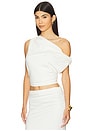 view 3 of 5 Larissa Top in Ivory