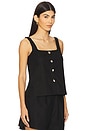 view 2 of 4 Shelley Top in Black