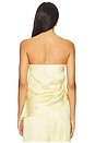 view 4 of 5 Lyra Print Top in Panna Cotta