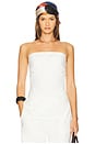 view 1 of 4 Mimi Longline Top in White