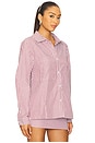 view 3 of 6 x REVOLVE Estelle Shirt in Cranberry Stripe