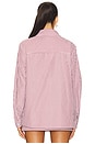 view 4 of 6 x REVOLVE Estelle Shirt in Cranberry Stripe