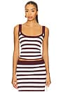 view 1 of 4 x REVOLVE Charleston Top in Cherry Stripe