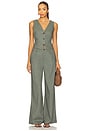 view 4 of 4 x REVOLVE Allegra Linen Vest in Green