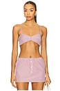 view 1 of 5 x REVOLVE Estelle Bralette in Cranberry Stripe