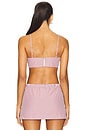 view 3 of 5 x REVOLVE Estelle Bralette in Cranberry Stripe