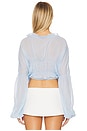 view 3 of 4 Bali Top in Sky Blue