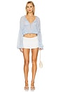 view 4 of 4 Bali Top in Sky Blue
