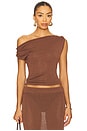 view 1 of 4 Cali Top in Chocolate