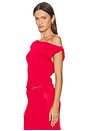 view 3 of 5 Cali Top in Red