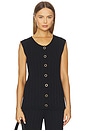 view 1 of 4 Baha Ribbed Top in Black