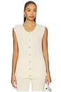 view 1 of 4 Baha Ribbed Top in Cream