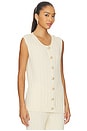 view 2 of 4 Baha Ribbed Top in Cream