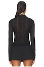 view 3 of 5 Rhea Lace Top in Black