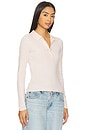 view 2 of 4 Veda Long Sleeve Top in Creme