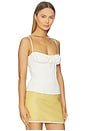 view 2 of 4 Lelessa Corset Top in Vanilla