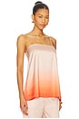 view 2 of 4 TOP LONG AMAYA in Peach Ombre