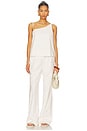 view 5 of 5 Ismene One Shoulder Top in White
