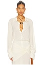view 1 of 4 Kalea Shirt in Off White