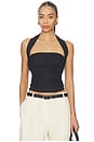 view 1 of 4 Romi Halterneck Top in Black