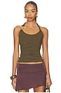 view 1 of 4 Ash Tank Top in Dark Olive