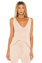 view 1 of 4 Lounge Celeste Knit Tank in Sand