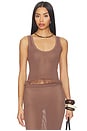 view 1 of 4 Priya Crochet Top in Mocha