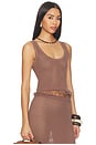 view 2 of 4 Priya Crochet Top in Mocha