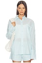 view 2 of 5 Amren Shirt in Light Blue