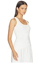 view 2 of 5 CAMISETA TIRANTES BRYNNE RIB in Off White