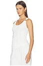 view 3 of 5 CAMISETA TIRANTES BRYNNE RIB in Off White