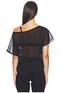 view 3 of 4 Karmi Sheer Top in Black