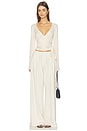 view 4 of 6 Nikola Wrap Top in Cream