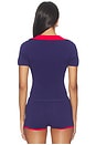 view 3 of 4 Raye Knit Top in Navy