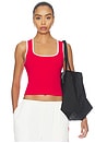 view 1 of 4 Anika Knit Top in Red