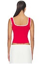 view 3 of 4 Anika Knit Top in Red