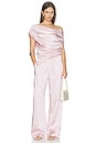 view 5 of 5 Dove Asymmetric Top in Blush