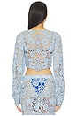 view 3 of 5 TOP GANCHILLO TALA in Cerulean