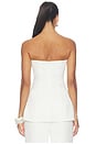 view 4 of 4 Louis Longline Top in White