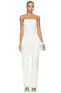 view 5 of 4 Louis Longline Top in White