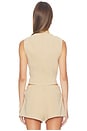 view 4 of 4 Louis Top in Tan Marle