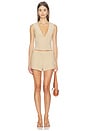 view 5 of 4 Louis Top in Tan Marle