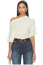 view 1 of 4 Wilda Top in Cream Marle