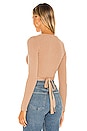 view 3 of 4 Prima Knit Top in Sand