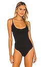 view 2 of 6 LOUNGE Mode Bodysuit in Black