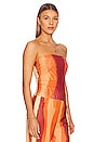 view 2 of 4 Yasmin Top in Orange Multi