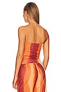 view 3 of 4 Yasmin Top in Orange Multi