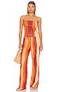 view 4 of 4 Yasmin Top in Orange Multi